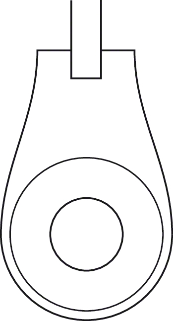 LINE DRAWING FF345R-Aesculap Article Picture (Media Manager)