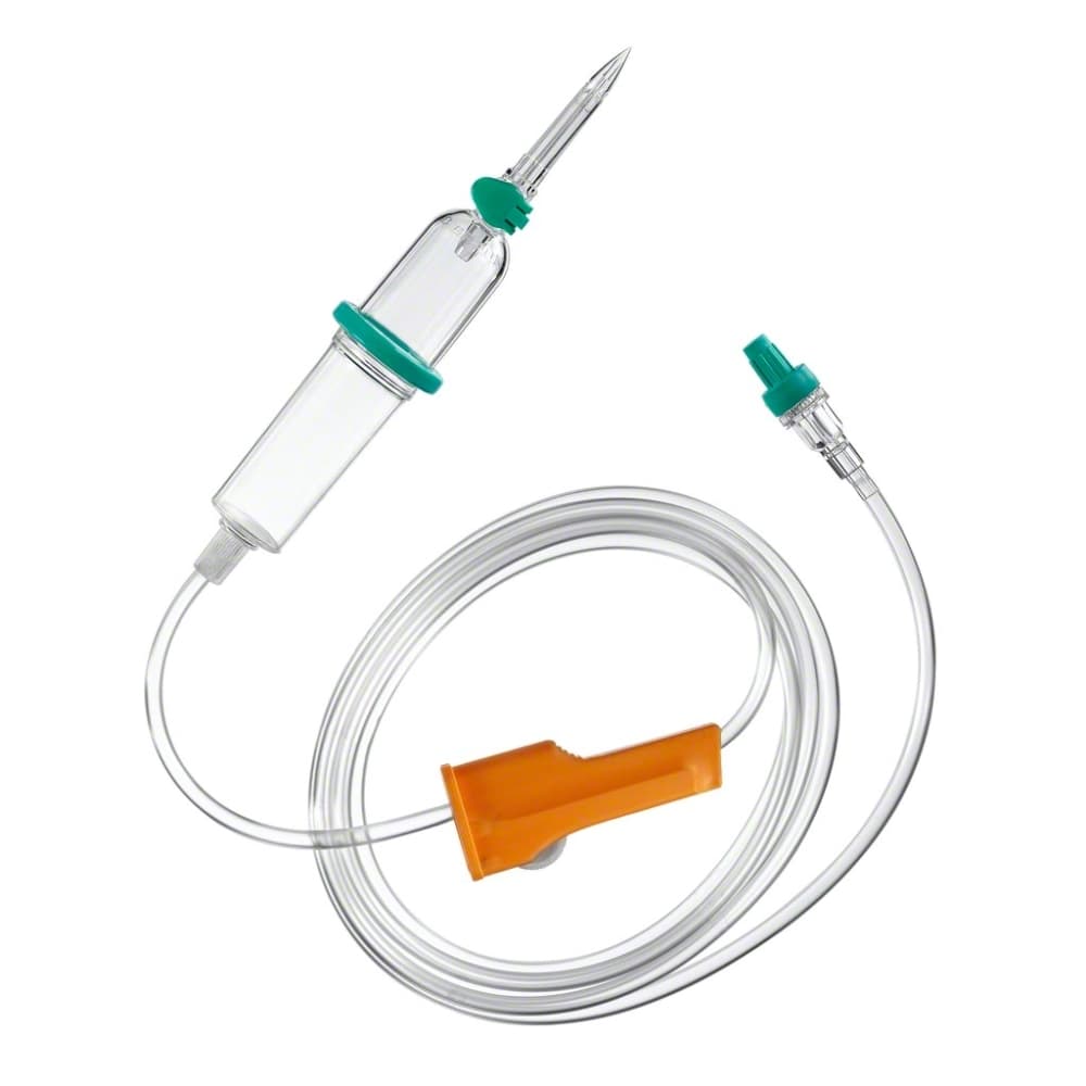 Intrafix® SafeSet-Equipo para infusão gravitacional de soluções parenterais com tecnologia AirStop & PrimeStop