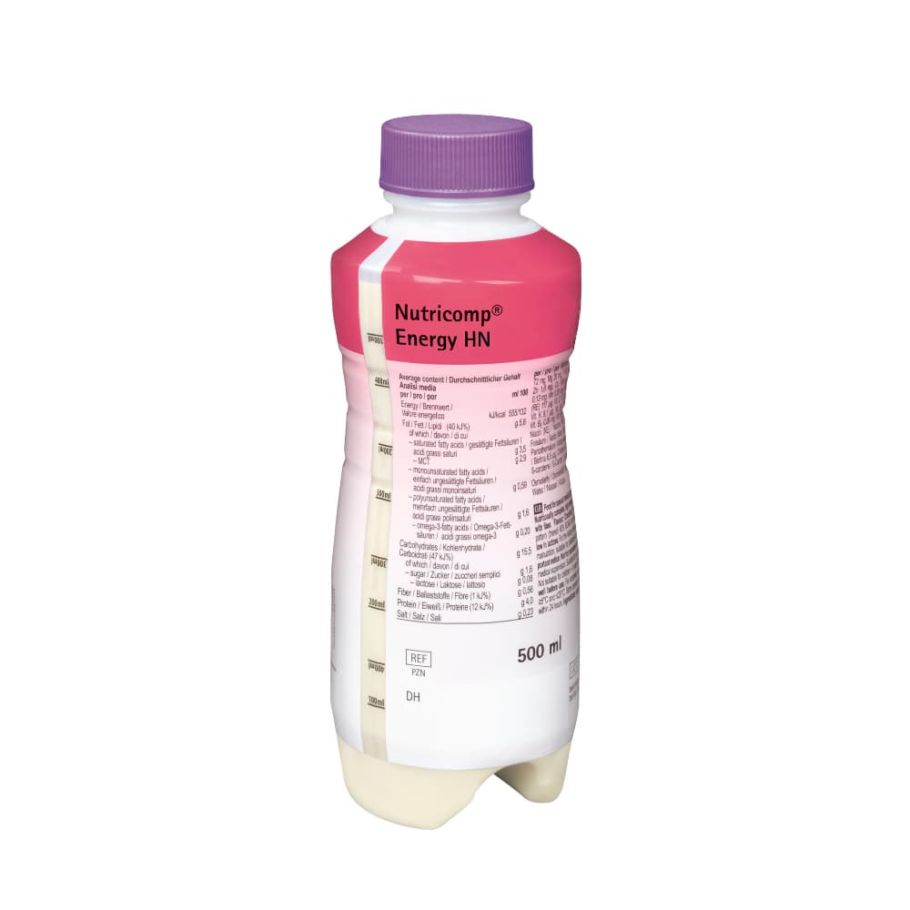 Nutricomp® Energy HN-Dieta hipercalórica e hiperproteica com alto teor de ômega 3